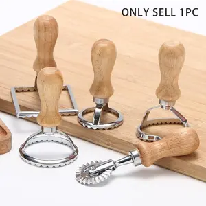 1Pcs Ravioli Cutter Set Pasta Press Kitchen Attachment Kit Ravioli Maker Mold Tool Ravioli Stamp Set Pastry Wheel Set cake mold Kitchen Tools Set