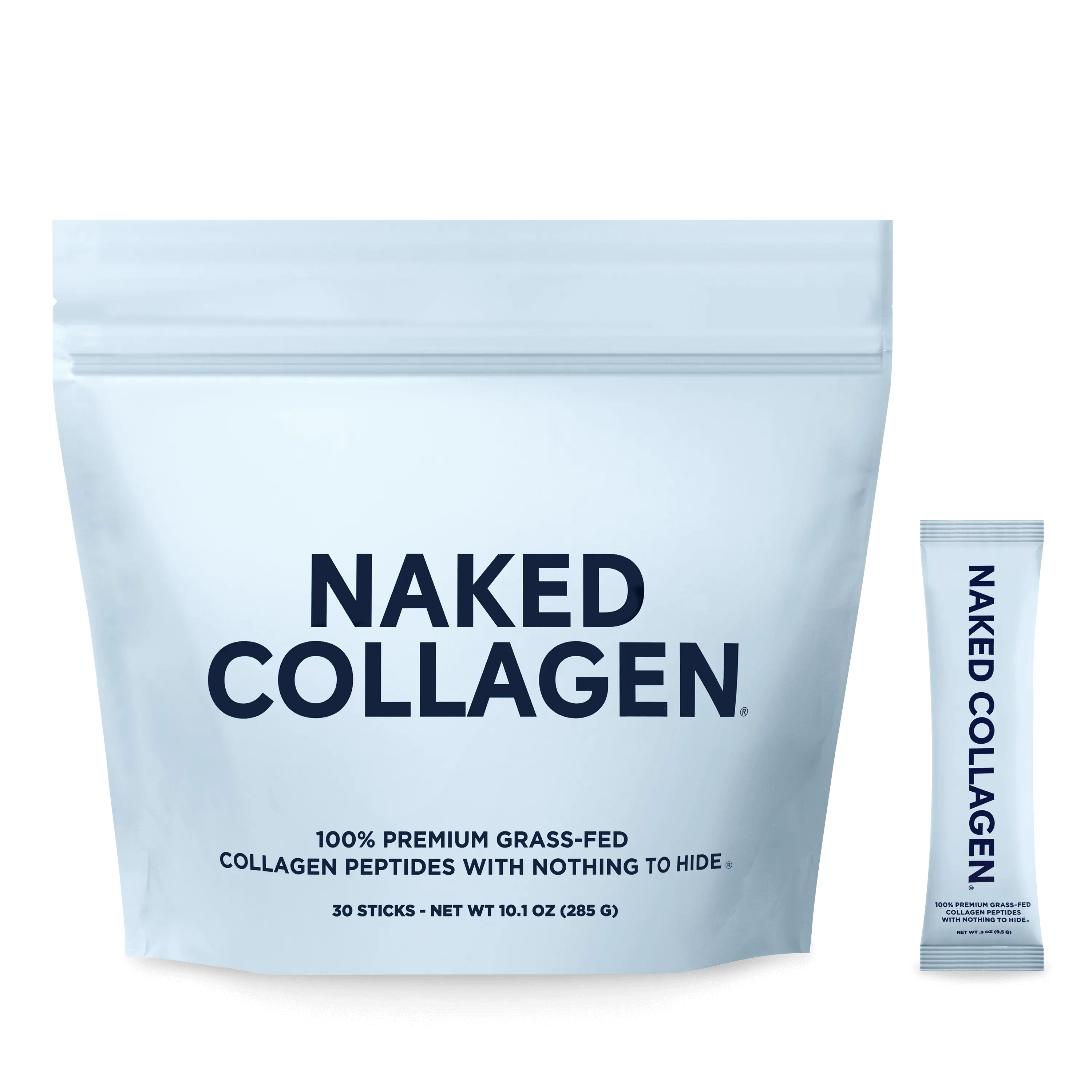 Collagen Peptides Packets | 20 Naked Collagen Packets