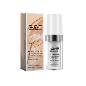 Colour Changing Liquid Foundation, BB Cream Makeup Base, Concealer & Hydrating Moisturizer for All Skin Tones Flawless Hydrate Moisture SPF15,