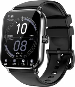 Smart Watch for Men Women, 1.83" HD Touch Screen Smartwatch with Bluetooth Call, 5 ATM Waterproof, 130+ Sport Modes Fitness Tracker Heart Rate Sleep Monitor Pedometer, Compatible with Android iPhone