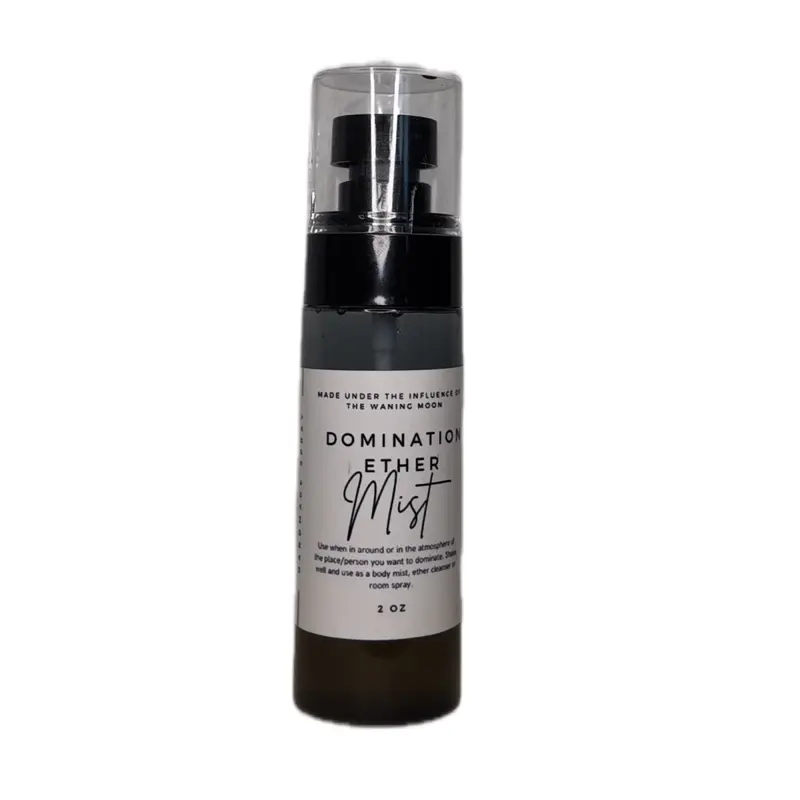 Domination Ether Mist by Jackmon Drug Co. | made with Cloves and Lavender to Dominate any area | Set the tone every-time you walk in the room