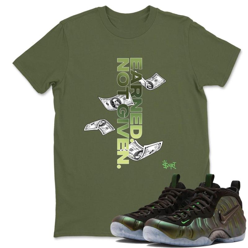camo foamposite shirt