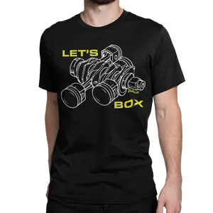 LETS BOX SUBIE ENGINE T-shirt