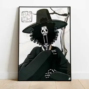 Brook  One Piece  Poster