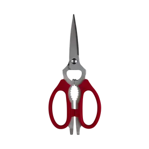 Red Take-Apart Kitchen Scissors - 8"