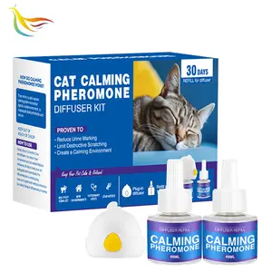 Cat Calming Diffuser (2-4 Pack) - Stops Bad Behaviors, Territory Marking, Spraying & Cat Fights