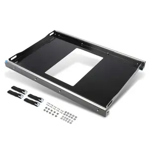 New Cooler Slide Out Tray For Portable Refrigerator Car Fridge w/Tie-down Straps