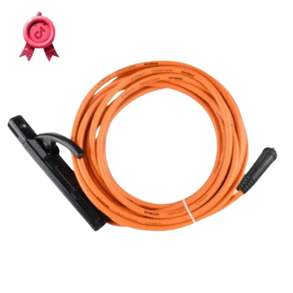 100% Brand New Authentic 10/25FT 300A 12V Welding Cable Kit Set   Inverter Use, with Pliers & Connectors ABS+Alloy Material Construction Engineering Home & Ship Welding Handheld Welder Machines tools kit set tools and gadgets for him
