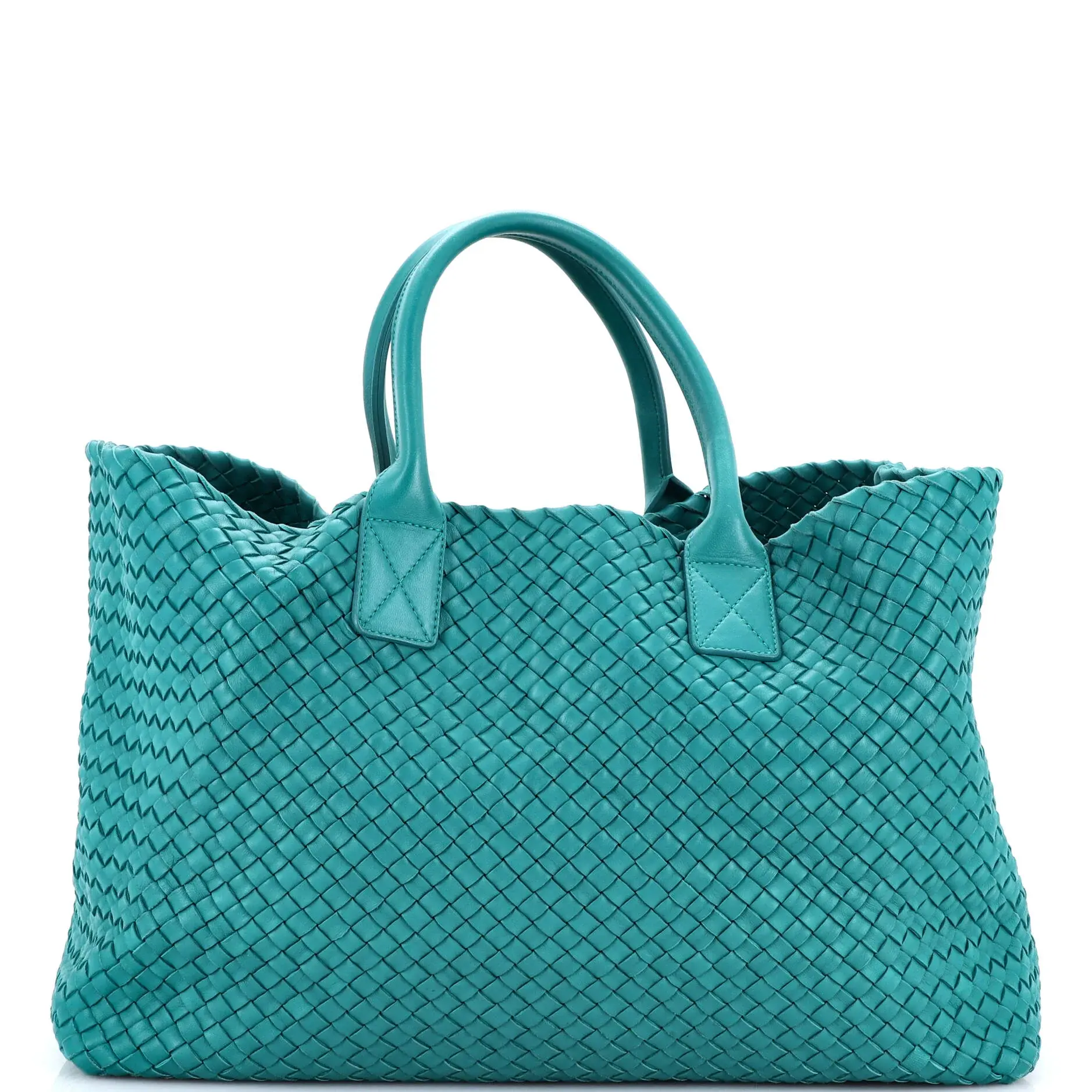 Pre-owned BOTTEGA VENETA Leather Tote Bags REBAG Cabat Tote Intrecciato Nappa Medium by Rebag