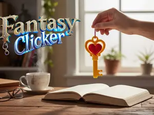 Fantasy Key Clicker Fidget | Keychain Clicker Stress Relief | 3D Printed Mechanical Fidget | Pocket Toy for Anxiety, Focus & ADHD