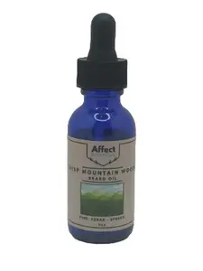 Crisp Mountain Woods Beard Oil - Affect Beard Care, US Skincare, Designed for Comfort and Hydration