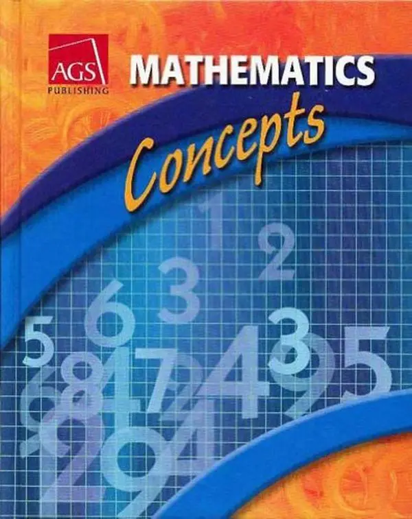 Used Hardcover Math Book - Mathematics: Concepts Student Text by Siegfried Haenisch, English Learning Book, Math Books, Learning Books
