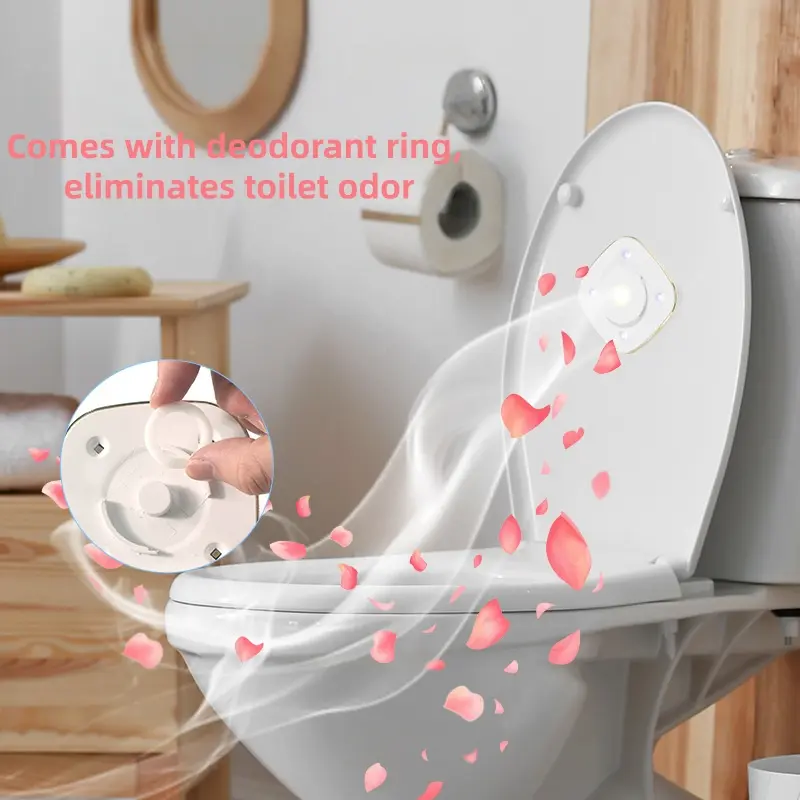 Smart UV Light Toilet Sanitizer Efficient Germ Killing Disinfection Device Household Hotel Bathroom Hygiene Tool-MM1