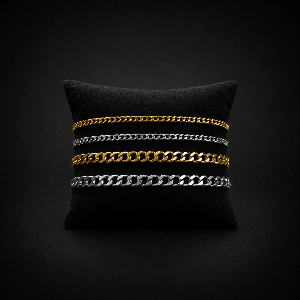 Cuban Link Bracelets | Silver, Gold Bracelets for Men | ESD