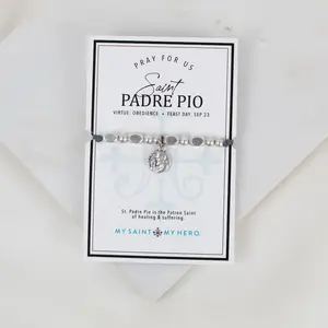 Saint Padre Pio Little Saints Bracelet