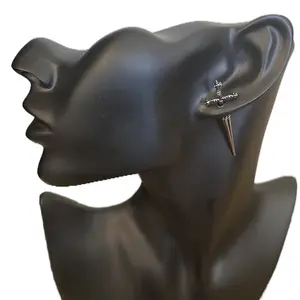 Black Dagger Earrings