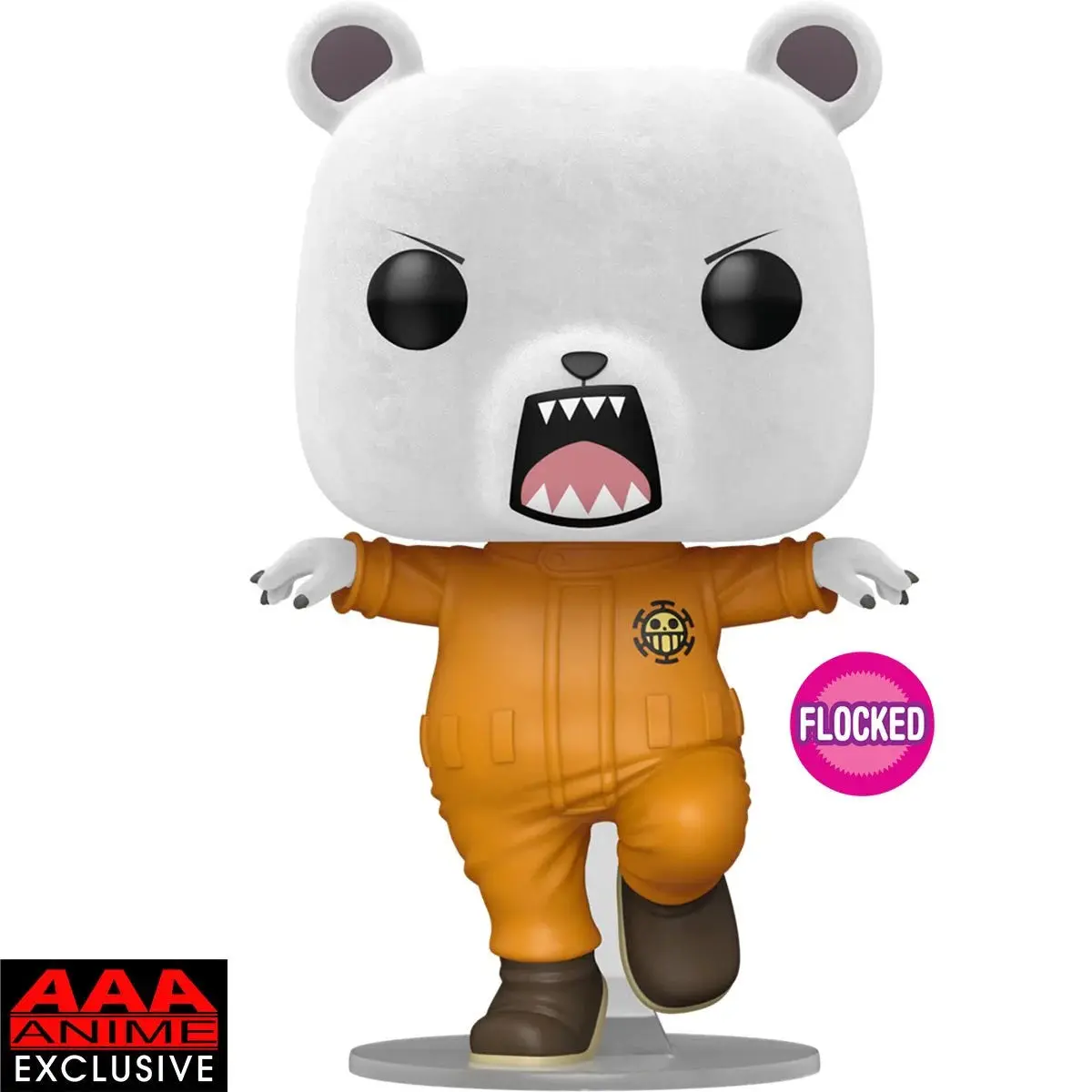 One Piece Bepo Bear Flocked Funko Pop!