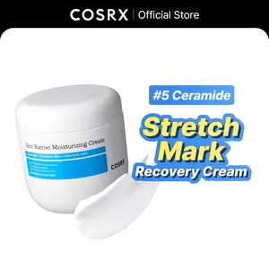 [COSRX Official] Stretch Mark Recovery Body Cream l 450ml / 15.2 fl. oz. l Skin Barrier Body Care with 5 Ceramides & Hyaluronic Acid, Lightweight Face & Body Moisturizer for Dry, Sensitive Skin, 100-Hour Hydration