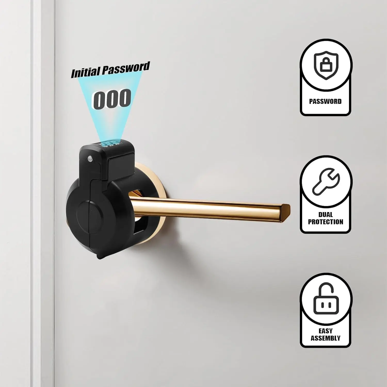 Secure Door Knob Lock-Out Device – Prevent Unauthorized Access By Locking Knobs Secure Door Knob Lock-Out Device – Prevent Unauthorized Access By Locking Knobs