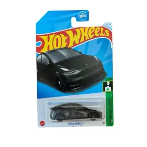 Hot Wheels Tesla Model Y HW Green Speed 1:64 Diecast Car