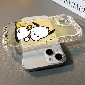White Phone CaseFor Pochacco foriPhone 16, 15, 14, 13, 12, 11, 6, 7, 8, 6 Plus, 7 Plus, 8 Plus, and drop-resistant versions of the X, XS, XR, XS MAX, 16 Pro, Plus, and 16 Pro Max with a vivid and adorable puppy design. Protection Screen Protector