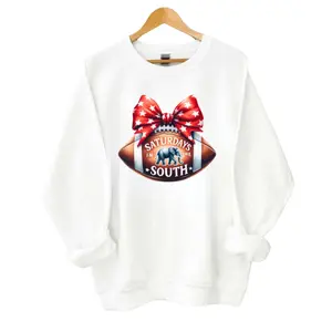Saturdays In The South Sweatshirt, Football Sweatshirt, Alabama Sweatshirt, Touchdown Season shirt Classic Menswear