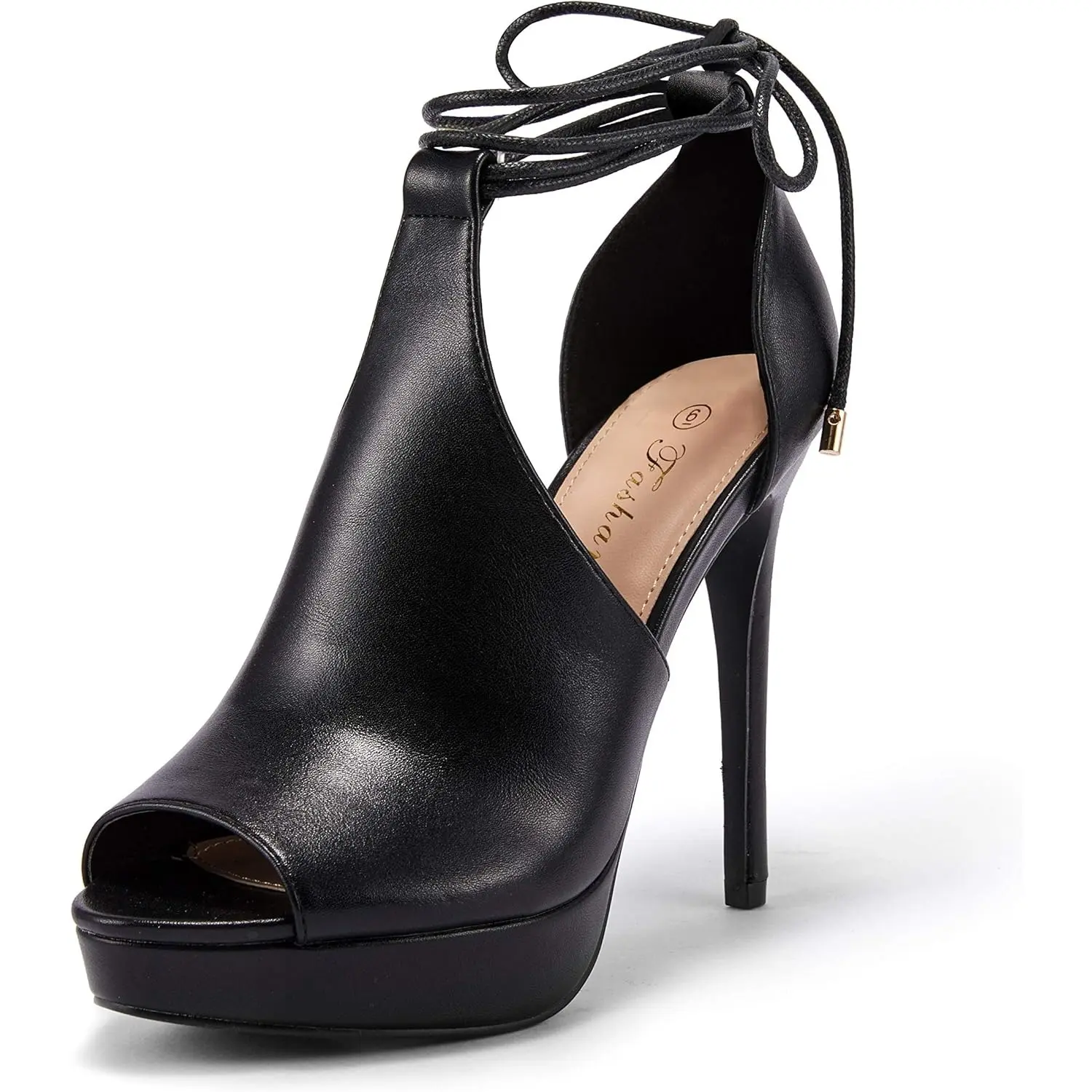 Womens Peep Toe Platform Heels Sexy Sandals Strappy Lace Up Tie Stilettos Dress Pumps Shoes Classy Stylish tiktokshopbacktoschool Womens Peep Toe Platform Heels Sexy Sandals Strappy Lace Up Tie Stilettos Dress Pumps Shoes Classy Stylish tiktokshopbacktoschool