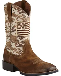 Ariat Men's Sport Patriot Western Performance Boot Broad Square Toe - 10019959