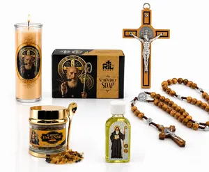 SAINT BENOIT BOUCLIER SPIRITUEL FAITH AND PROTECTION PACKAGE MAISON BENEDICTUS