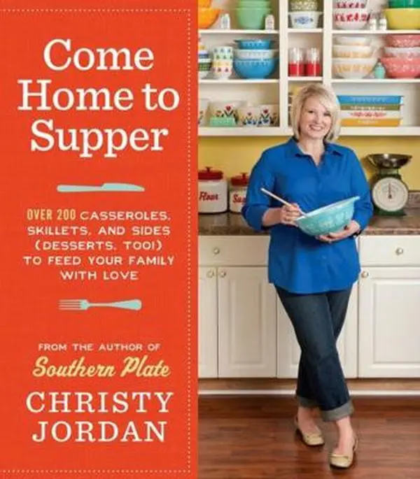 Used Paperback Book - Come Home to Supper: Over 200 Casseroles, Skillets, Sides, and Desserts for Family Dinners & Cooking with Love by Christy Jordan (English), Baked