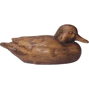 Duck  Decor Statue Rustic  Decorations for Living Room, Boho Sculpture   Collectible Figurines for Indoor Decor