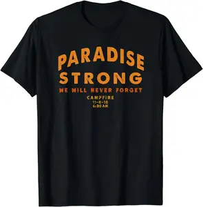 Commemorate Paradise Strong with This Limited Edition T-Shirt, Paradise Community, Limited Edition Apparel, Iconic Paradise, Polyester, Gift For All