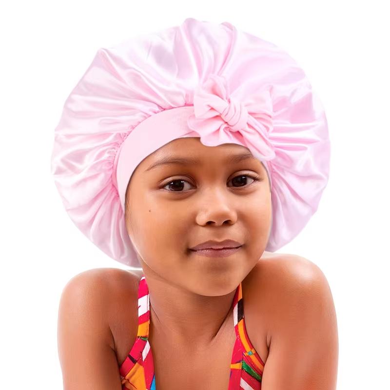 Romantic Satin Bonnet Sweet Heart Silk Like for Kitchen, Shower & Sleeping / Using for all Occasions