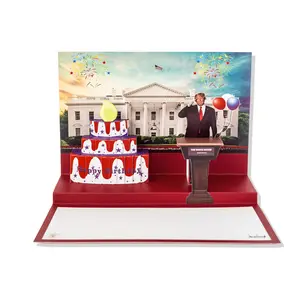 Trump Pop Up, Talking Birthday Card - Voice and Sound