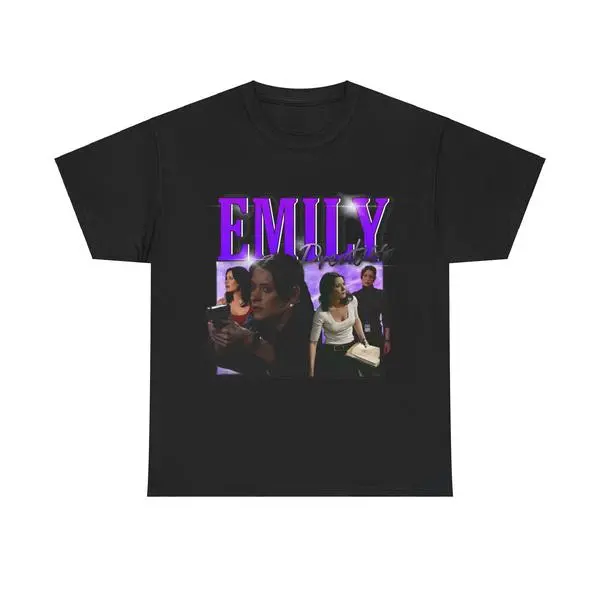 Amre Elsayed Criminal Minds Emily Prentiss Unisex Cotton Tee Tshirt Classic Fit Top 100% Cotton Spandex Blend Streetwear for Summer
