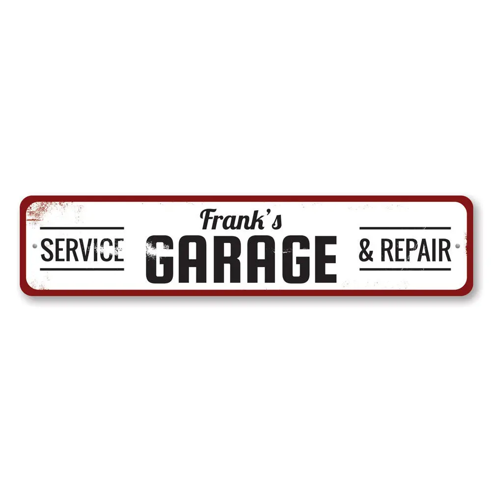Garage Service & Repair Sign