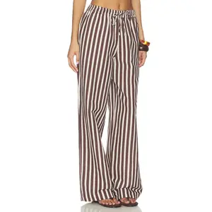 ROCOCO SAND Straight Pants in Brown