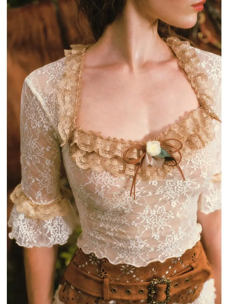 Dune Lace Top