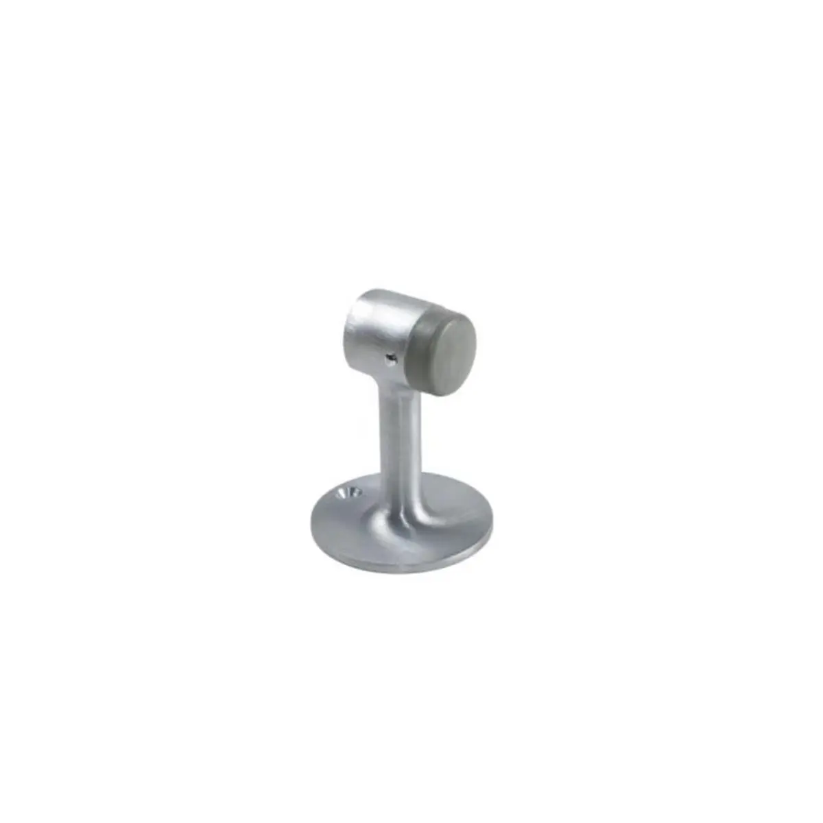 Trimco 1201626 Heavy-Duty Chrome Floor Stop - Wall Mount, High Abuse School Design, Combo Pack Screws, Reduces Tampering, Satin Finish