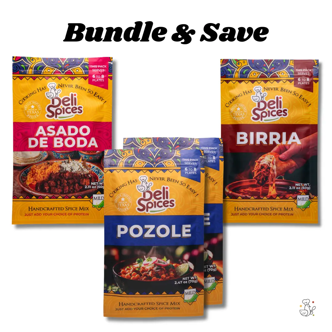 Pozole Favorites Bundle (2x Pozole, 1x Birria, 1x Asado Spice Mix)