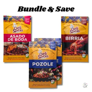 Pozole Favorites Bundle (2x Pozole, 1x Birria, 1x Asado Spice Mix)