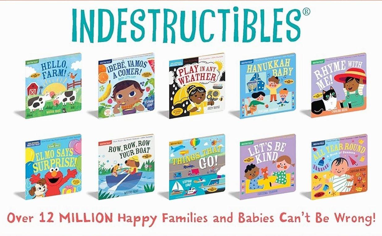 Indestructibles: Beach Baby: Chew Proof · Rip Proof · Nontoxic · 100% Washable (Book for Babies, Newborn Books, Safe to Chew)   Paperback – Picture Book, April 5, 2016