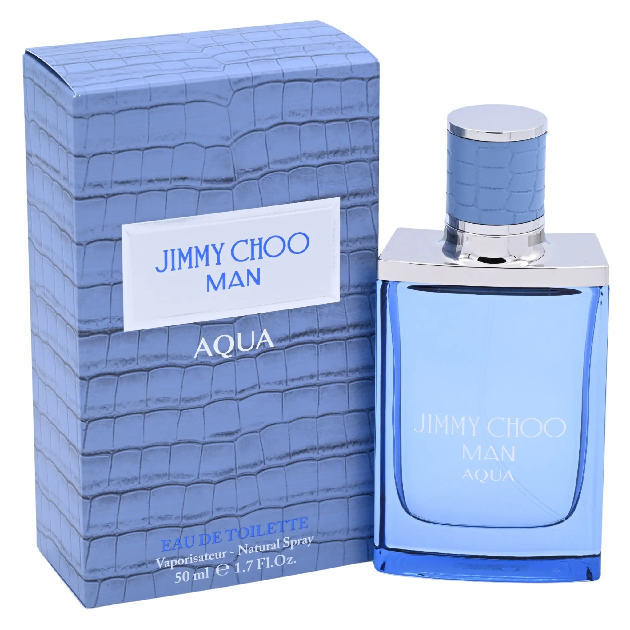 JIMMY CHOO Man Aqua Aromatic Glamorous Men's Cologne - Fresh Woody-Marine Citrus Fragrance, Marine Scent, EDT 1.7 oz, New In Box, Glamorous Men's Fragrance