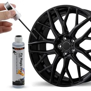 Car Wheel Scratch repair Rim Touch Up Paint Rim Scratch Repair Pen Quick And Easy Wheel(BLACK