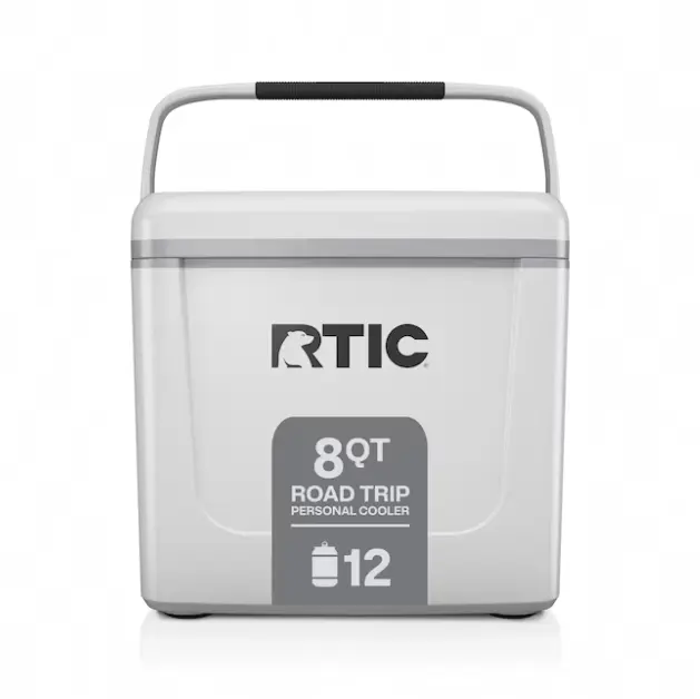 RTIC Outdoors Road Trip Cooler Trailblazer 8 Quart Hard Insulated Personal Cooler, Portable Ice Chest for Lunch, Camping, Fishing, Beach, Picnic, Travel, Leak Resistant Hard Cooler, Keeps Ice Cold Longer, Compact Outdoor Cooler