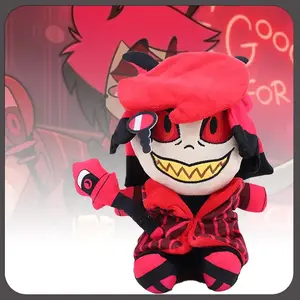 Hot Cat Plush Toys Funny Angel Dust Alastor TV Fans Collecting Gifts Cute Cotton Meow Stuffed Vox Dolls Kids for Birthday Gifts