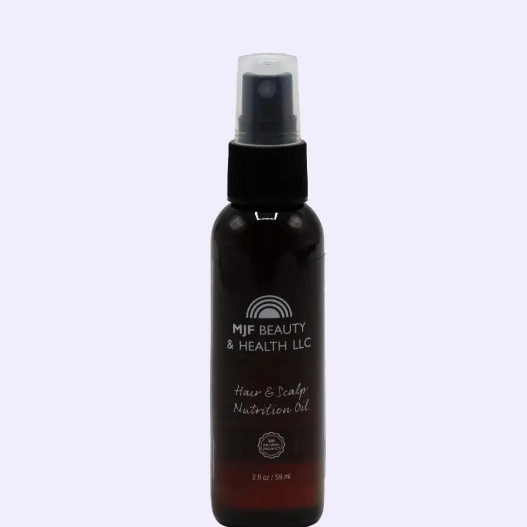 MJF Beauty & Health LLC Hair & Scalp Nutrition Oil Organic Sunflower Oil for Health Growth Natural Oils Moisturizing Fresh Scent Anti-itch Properties Unisex