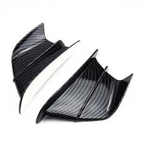 Motorcycle Wing Kit, Carbon Fiber Motorcycle Wing Kit, Universal Motorcycle Accessories for Honda CBR600RR 1000RR CBR 600RR Yamaha YZF R1 Suzuki GSX-R 600 750 1000