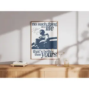 J.Cole, Love Yourz, 2014 Forest Hills Drive, Unframe Wall Art Print, Dorm Room Decor, Gift