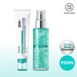 [Anua] PDRN Rejuvenating Essential Exclusive Set, PDRN Cream + PDRN Collagen Glow Facial Serum Spray + Collagen Neck Patch, S PDRN Lifting & Firming Skin Care, Rejuvenating skin, Korean Skincare